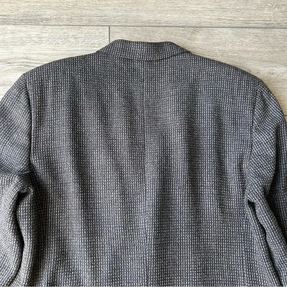 Vintage Joseph Abboud Wool Blend Twill Blazer Union Made in USA - Picture 11 of 16